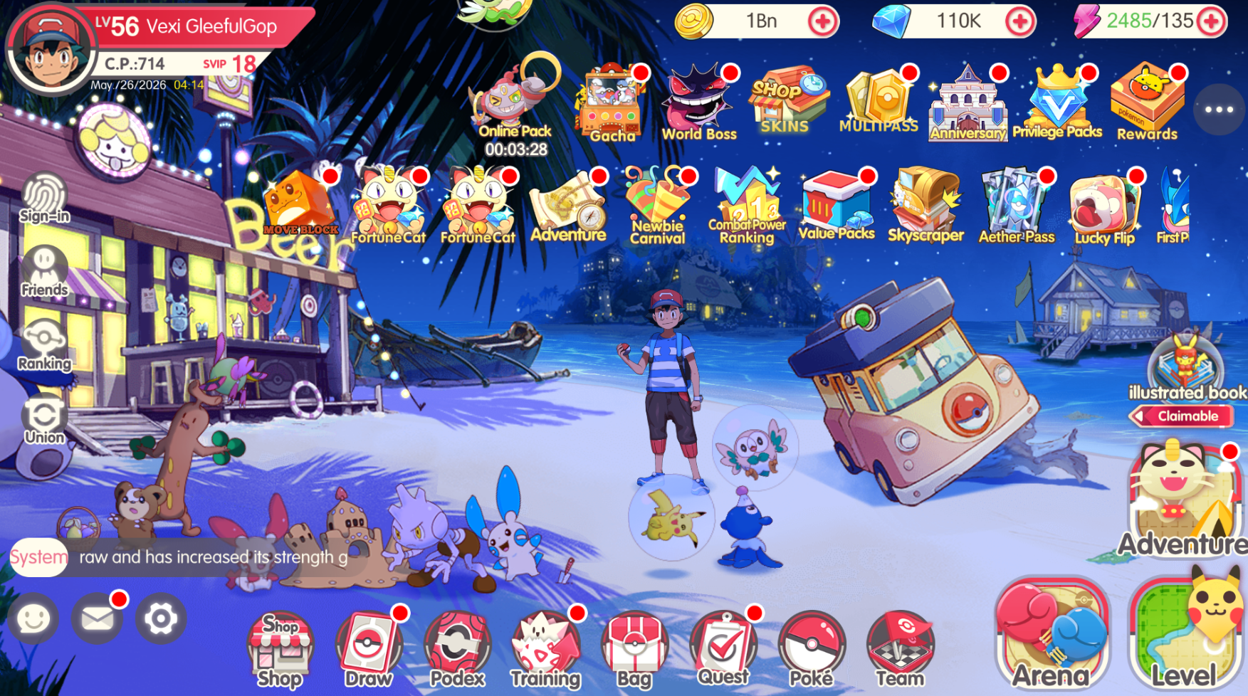 Adventure Hub — Pocket Incoming gameplay screenshot
